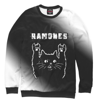 Свитшот для мальчиков Ramones + Рок Кот