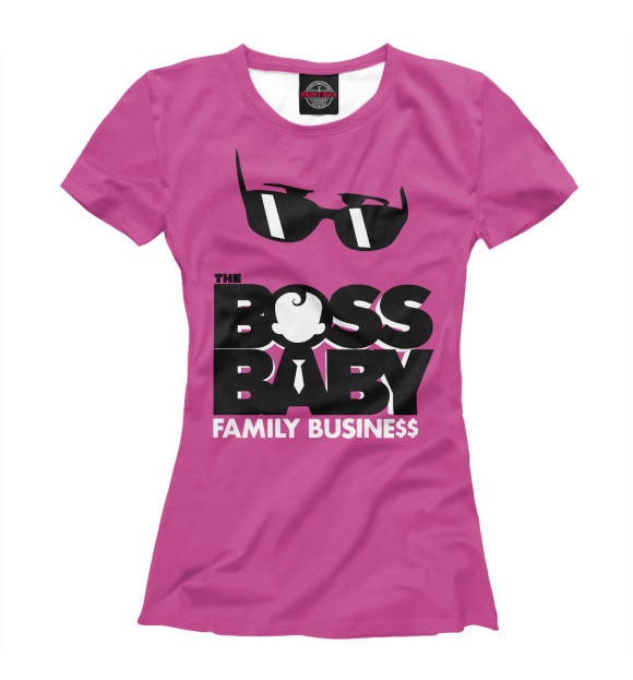 Женская Футболка Boss Baby: family business