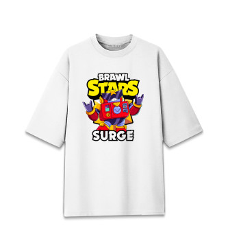 Хлопковая футболка оверсайз Brawl Stars, Surge