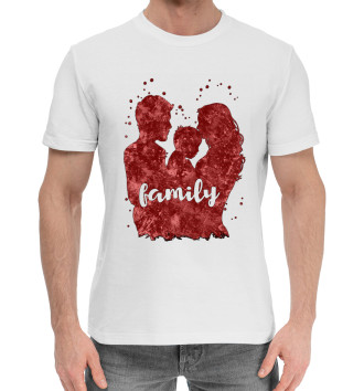 Хлопковая футболка Family