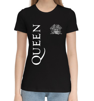 Женская Хлопковая футболка Queen