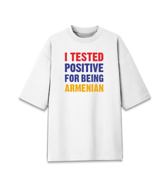 Хлопковая футболка оверсайз Positive Armenian