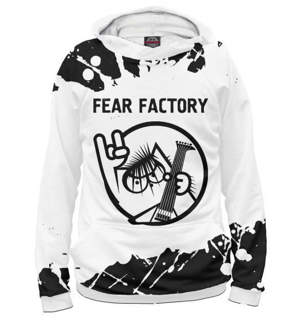 Худи Fear Factory | Кот для мальчиков 