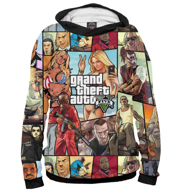 Худи Grand Theft Auto для мальчиков 