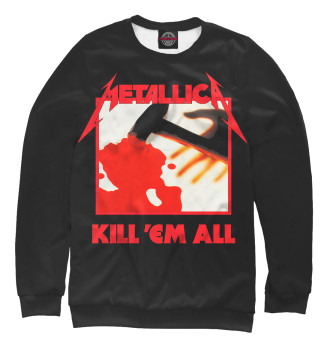 Женский Свитшот Metallica Kill ’Em All