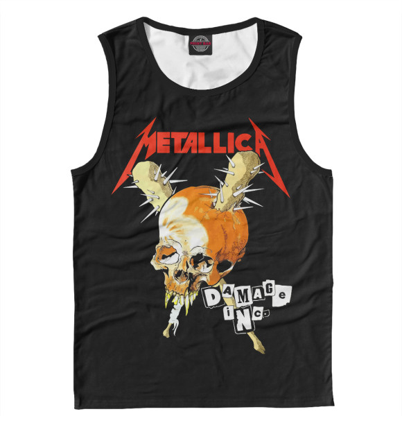 Майка Metallica для мальчиков 