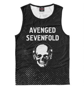 Майка для мальчиков Avenged Sevenfold + Череп