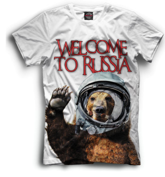 Футболка Welcome to Russia