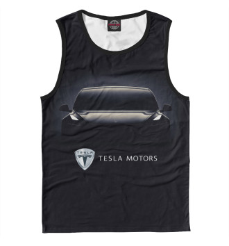 Майка для мальчиков Tesla Model 3