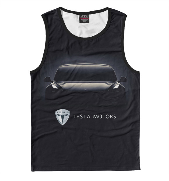 Майка Tesla Model 3 для мальчиков 