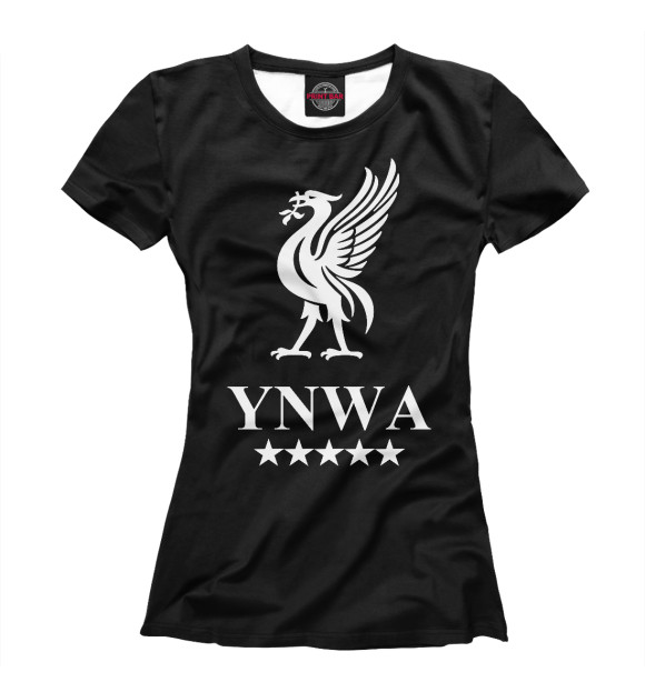 Женская Футболка YNWA