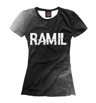 Футболка для девочек RAMIL + Огонь