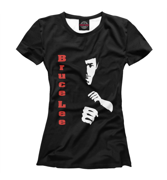 Женская Футболка Bruce Lee