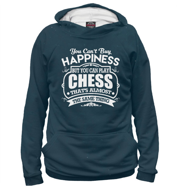 Худи You happiness Chess для девочек 