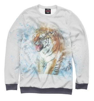 Свитшот Тигр в красках
