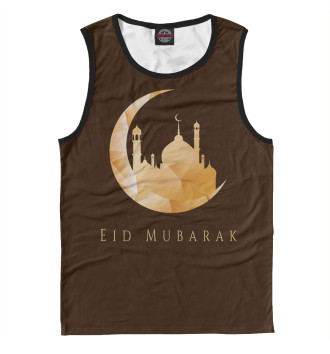 Мужская Майка Eid Mubarak