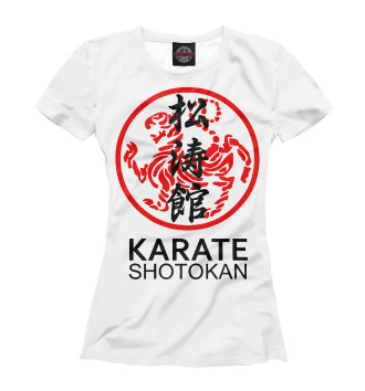 Футболка для девочек Karate Shotokan