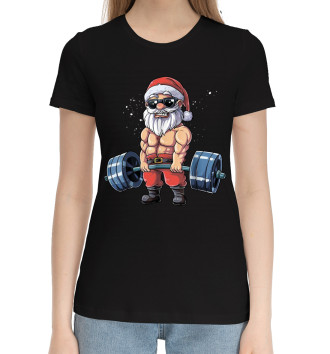 Хлопковая футболка Power Santa