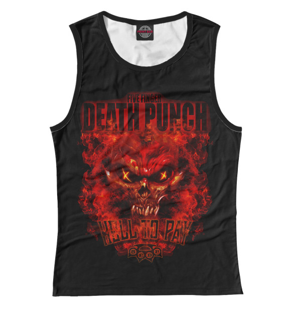 Майка Five Finger Death Punch Hell To Pay для девочек 