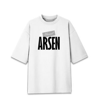 Мужская Хлопковая футболка оверсайз Arsen