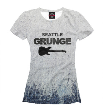 Женская Футболка Seattle grunge