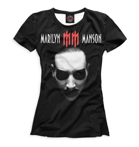Футболка Marilyn Manson для девочек 