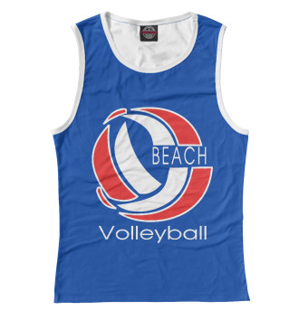 Майка для девочек Пляжный волейбол