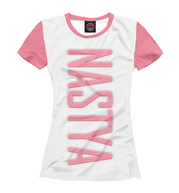 Футболка Nastya-pink для девочек 