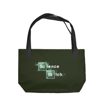Пляжная сумка Science b#tch
