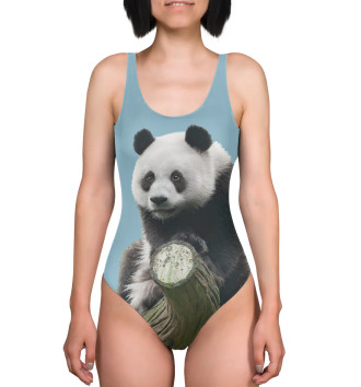 Купальник-боди панда