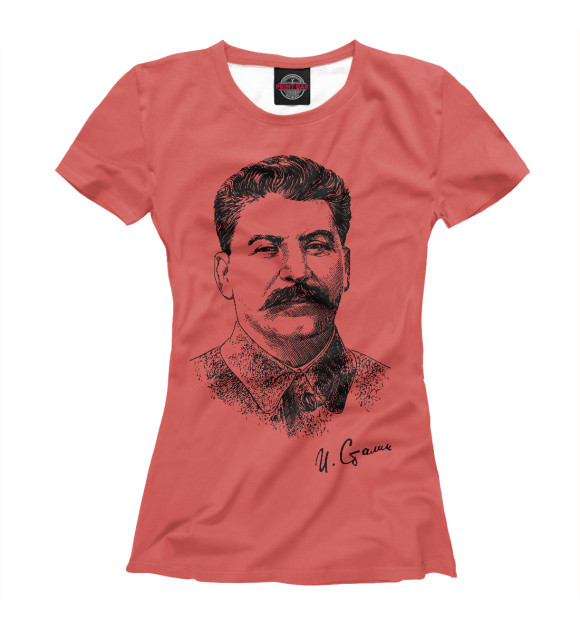 Футболка Товарищ Сталин для девочек 