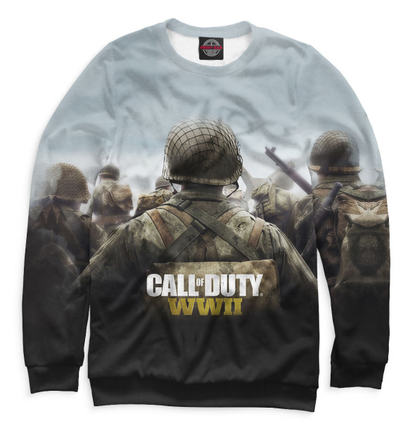 Свитшот Call of Duty: WWII для мальчиков 