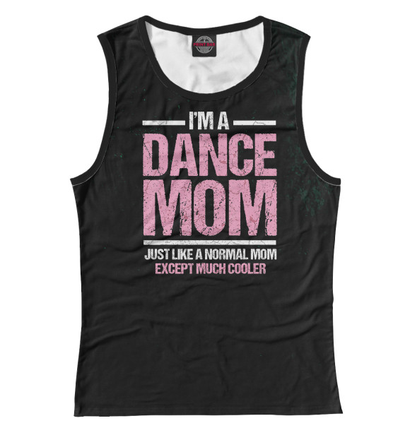 Майка Dance Mom для девочек 