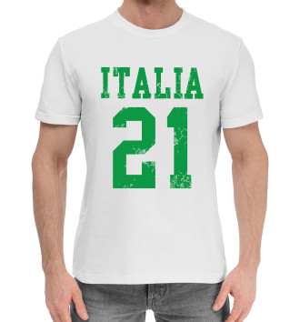 Хлопковая футболка Italia 21