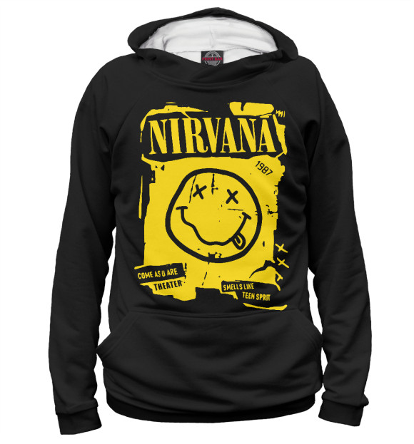 Худи Нирвана (Nirvana) для мальчиков 