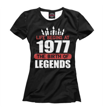 Футболка 1977 - рождение легенды