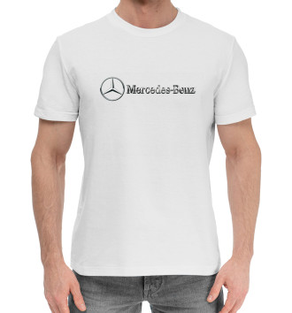 Мужская Хлопковая футболка Mercedes Benz