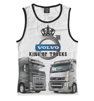 Майка для девочек VOLVO - король грузовиков