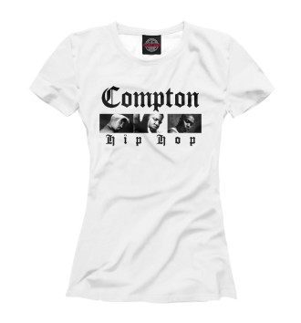 Женская Футболка Compton