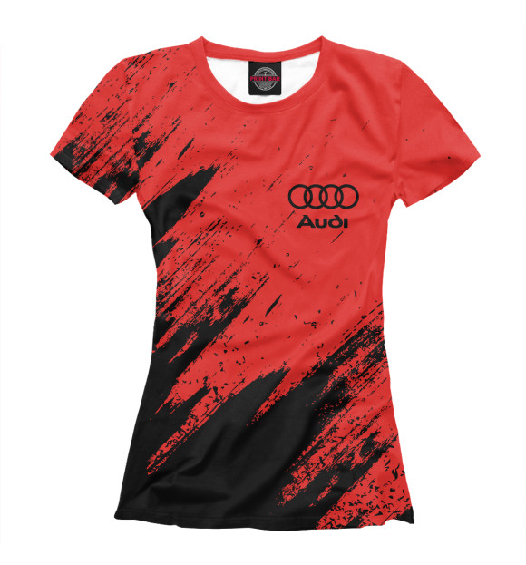 Футболка Audi / Ауди для девочек 