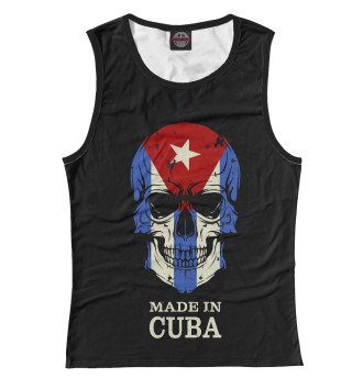 Майка для девочек Made in Cuba