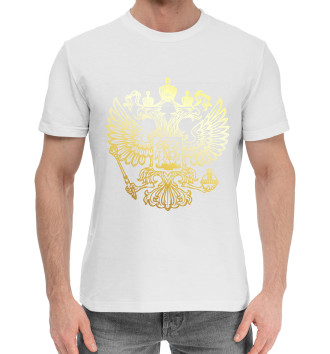 Хлопковая футболка Герб России