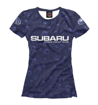 Футболка для девочек Subaru Racing