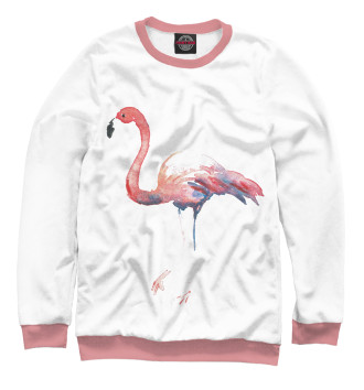 Свитшот для девочек Розовый фламинго