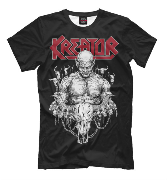 Футболка Kreator - thrash metal band для мальчиков 