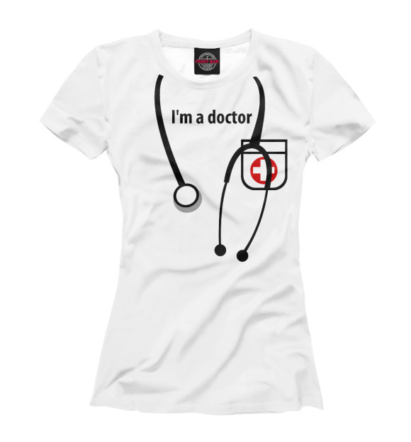Футболка Я доктор для девочек 