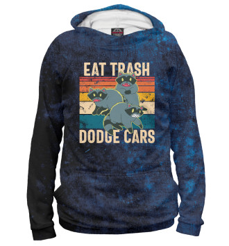 Худи для девочек Eat Trash Dodge Cars