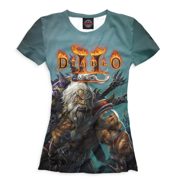 Футболка Diablo II: Resurrected для девочек 