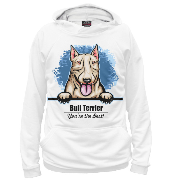 Худи Бультерьер (Bull Terrier) для девочек 
