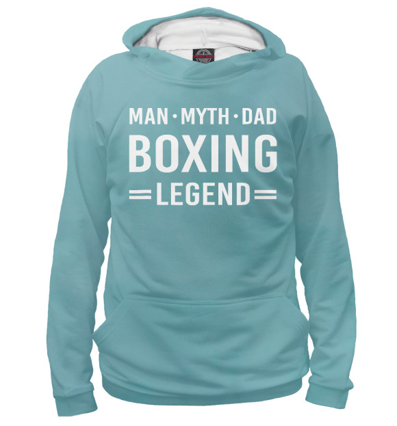 Худи Man Myth Legend Dad Boxing для девочек 